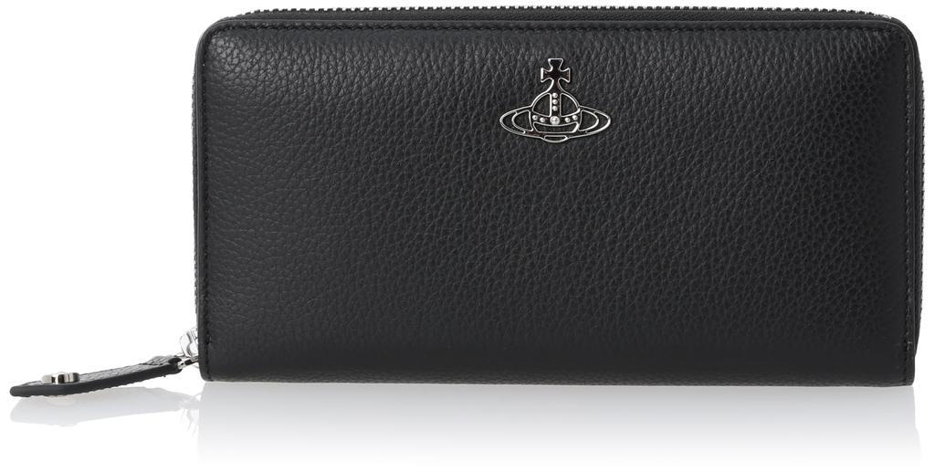 Round Zipper 51050022 GRAIN LEATHER BLACK [Vivienne Westwood] [item]