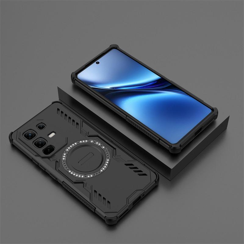 

Отвод тепла для чехла infinix Note 50s Чехол для infinix Note 50s Противоударный Magsafe Беспроводная зарядка Чехол для телефона infinix Note 50s Infinix Note 50s чёрный