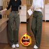 Women's High-Waist Loose Cargo Pants - Autumn/Winter 2025 Fashion