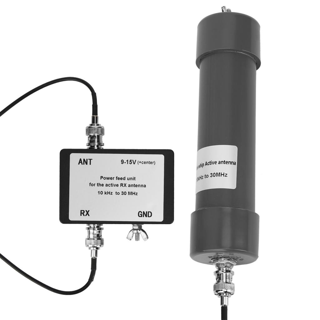 10 KHz ? 30 MHz Mini Whip Active Antenna with Portable Cable for Radio Communication