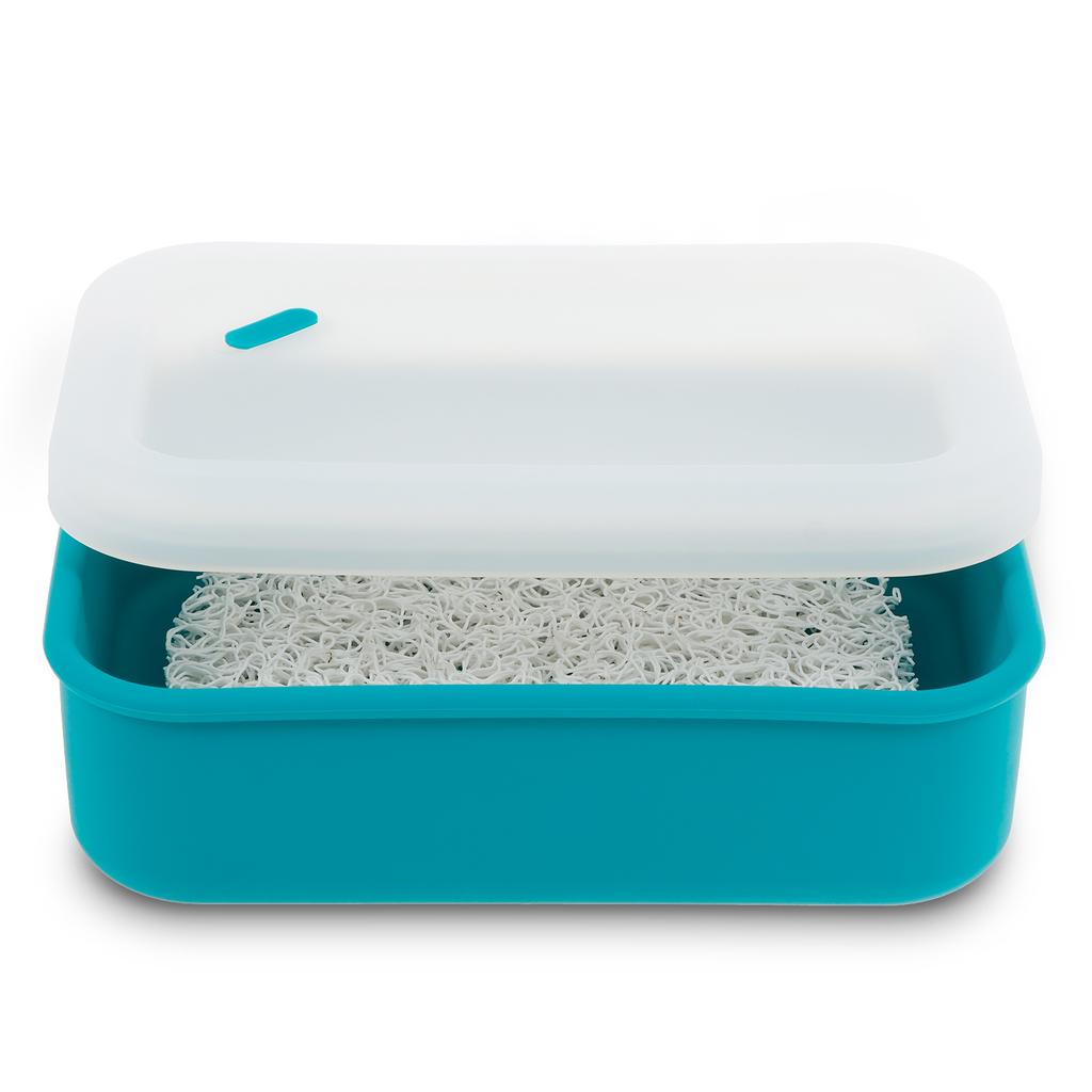 Travel Soap Case Silicone Shampoo Bar Holder with Draining Leakproof Portable Travel Soap Container for Bathroom