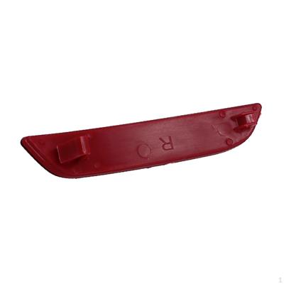 Rear Reflector Cover Red Lens Auto Parts Vehicle Reflective Strip Tail for Clio MK4