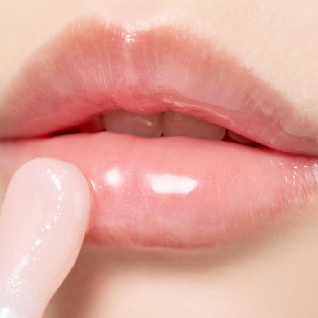 FEMMUE Lip Gloss: Plump and Moisturize for Sheer, Naturally Glossy Lips. Dewy Lip Plumper Sparkle. Authentic Japanese Product. PEONY.