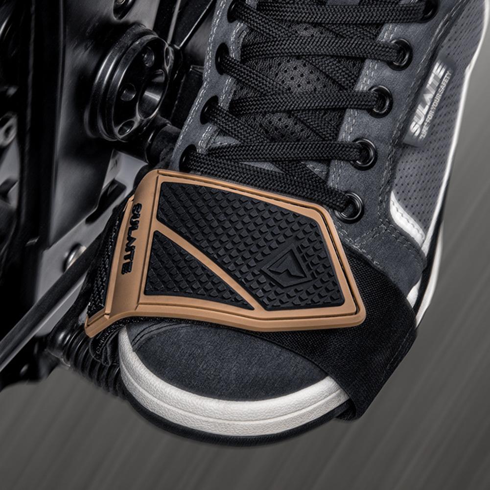 Moto Gear Shifter Adjustable Shoe Boots Protector Shifter Guards Anti-Slip Motorcycle Shoe Cover Guards for Riding Cycling