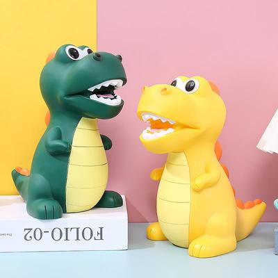1 Stück Kreative Spardose Große Kapazität Dinosaurier Sparschwein Ornament Dekorative Aufbewahrungsdose Anti-Drop Geschenk Für Kinder