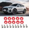License Plate Frame Screws | Auto Tag Locking Screw, M6 Gasket Bolt, Rear Front Vehicle Modification Motorcycle RV License Plate