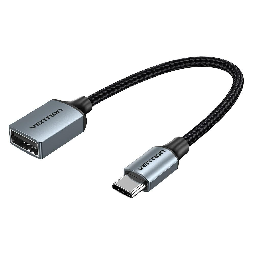 

VENTION CCW Series 0.15m USB 2.0 Type-C Male to USB-A Female OTG Cable Data Transfer Wire A