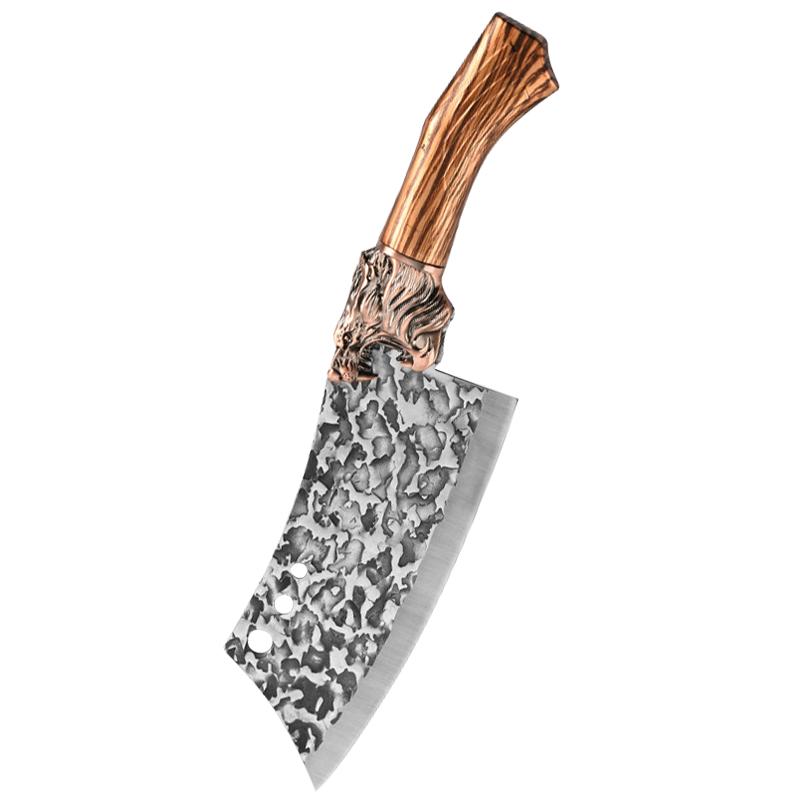 Forged Kitchen Chef Knife Set High Carbon Steel Meat Vegetables Slicing Knives Professional Butcher Chop Bone Cleaver Knife