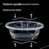 Guraide 750ml Round Disposable Microwavable Food Container