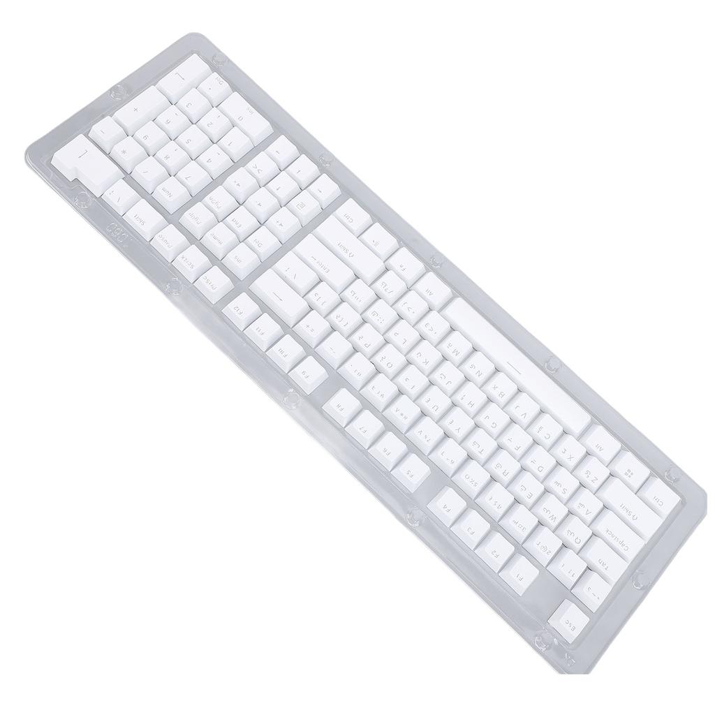 112 Keys Arabic Keyboard Key Minimalist Mechanical Keyboard Key for 61 64 68 84 87 96 98 100 104 108 Keyboards