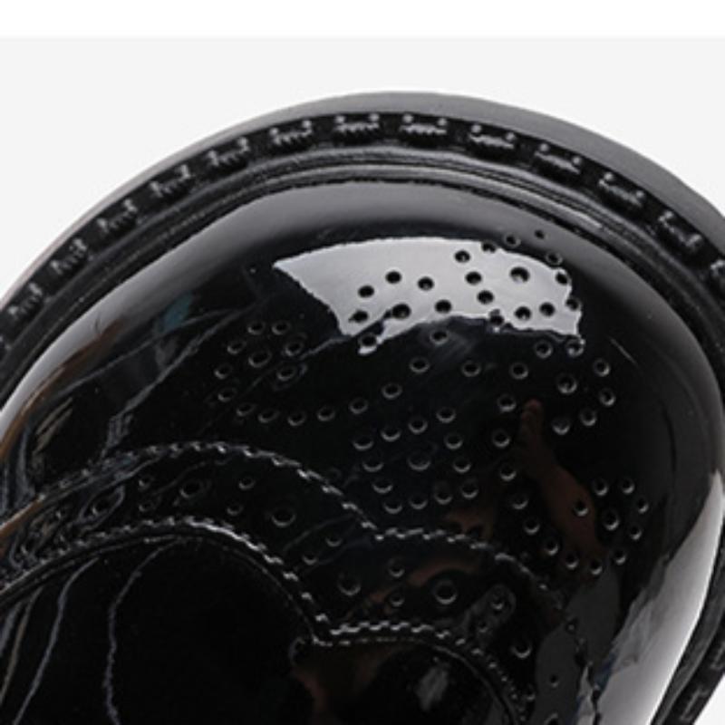 Girls' Leather Shoes Spring and Autumn New Black Soft End Children's Fashion British Style Performance Princess Single-Layer Shoes