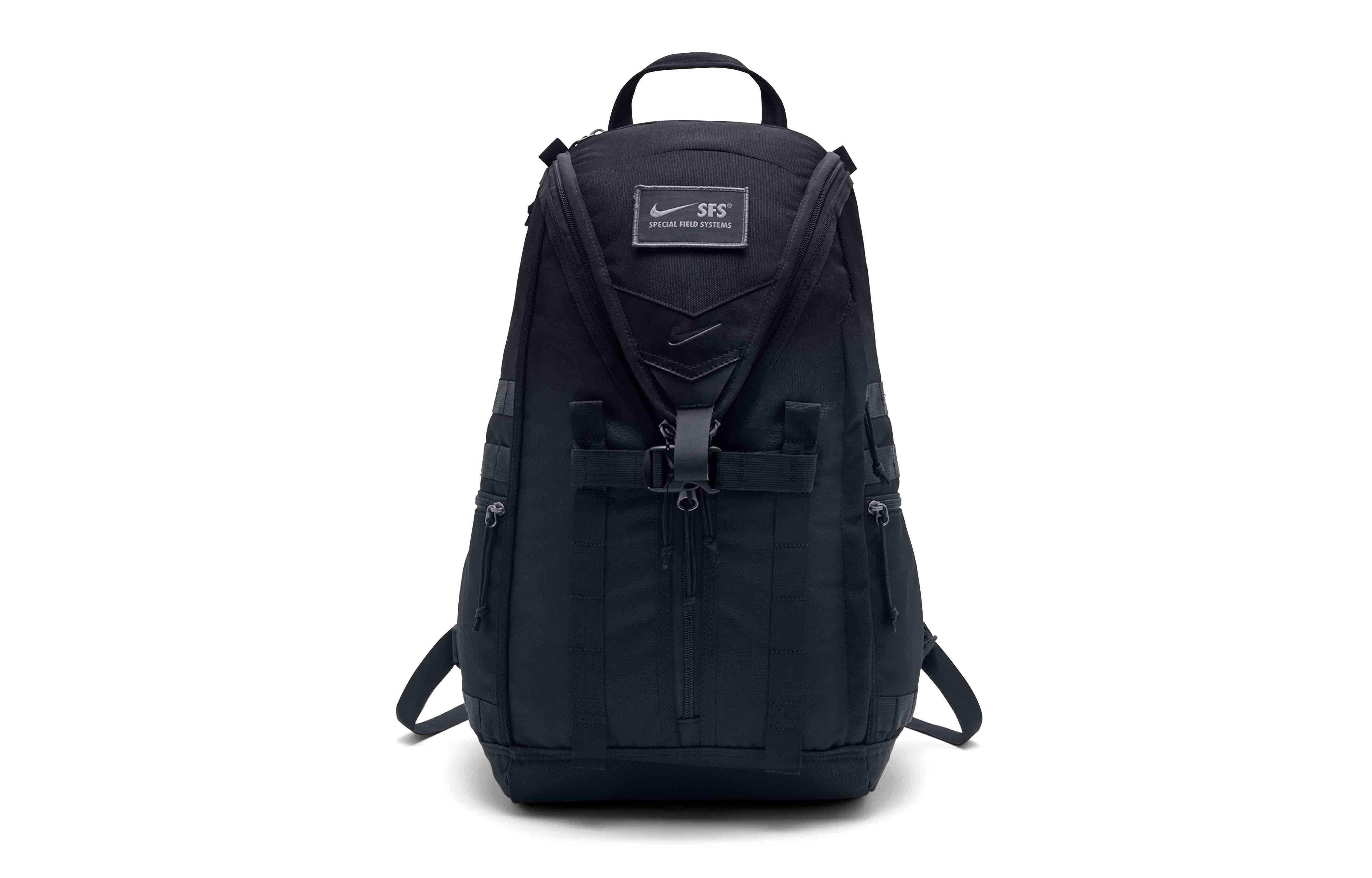 Nike Polyester Backpack Regular Unisex Black BA5550-010