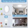 3 Color E27 Screw Bulb Led Crystal Lamp Super Bright Home Living Room Eye Protection Energy-saving Lamp Bedroom Lighting Decorate