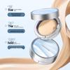 Liang Ni Shi Hydrating Concealing Foundation Cream: Moisturizing, Oil-Control, Natural Look, Clear Finish.