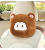 Plush Monkey Car Headrest & Lumbar Pillow - Comfortable, All-Season Support Cushion