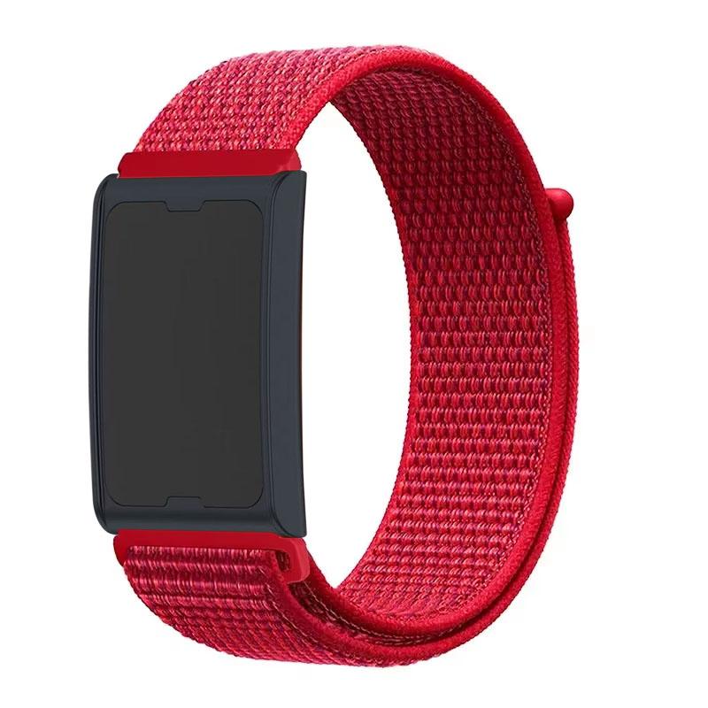 22mm 20mm Nylon-Schlaufenarmband für Amazfit Helio/Bip 6/Active 2/Balance 2 Armband im Flaggenstil für Amazfit GTR 4/GTS 4 mini