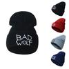 Beanies Cap Letter Embroidery Warm Winter Hat Knitted Cap Hip Hop Men Women Bonnet