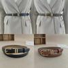 Trendy Color Solid Leather Waist Accessory For Women Casual Looks Fashion Gift