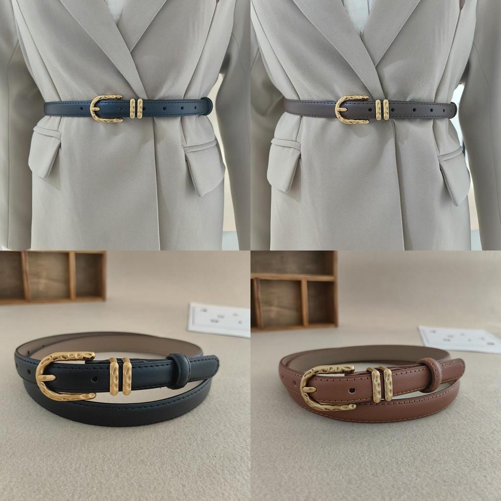 Trendy Color Solid Leather Waist Accessory For Women Casual Looks Fashion Gift
