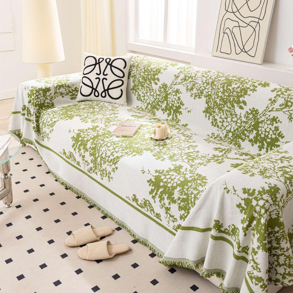 Potah na pohovku Látka Four Seasons Universal Pohovka Ručník Anti-Cat Scratch Polštářek Plný Potah Univerzální All-Inclusive Pohovka Deka Ins Style