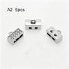 5/10Pcs Jewelry Diy Accessories 8Mm Crystal Connector Charms For Bracelet Making Keychain Phone Strip Women Gift