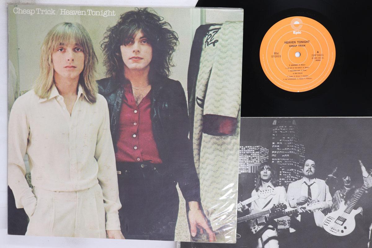 

LP Record CHEAP TRICK Heaven Tonight 25AP948 EPIC 1978 Japan Rock Used