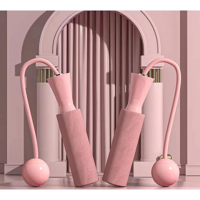 Cordless Jump Rope With Heavy Balls Sports Fitness Training Bodybuilding Exercise Rapid Speed Skipping Rope Home Gym Equipment