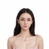 Hermes Cage DH Classic Cage Small Square H Necklace Women necklace White-Rose-Gold H143991FO49