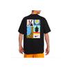 Nike Loose-Fit Logo Geometric Pattern Print Sports Short Sleeve T-Shirt Men Tops Black DQ1859-010