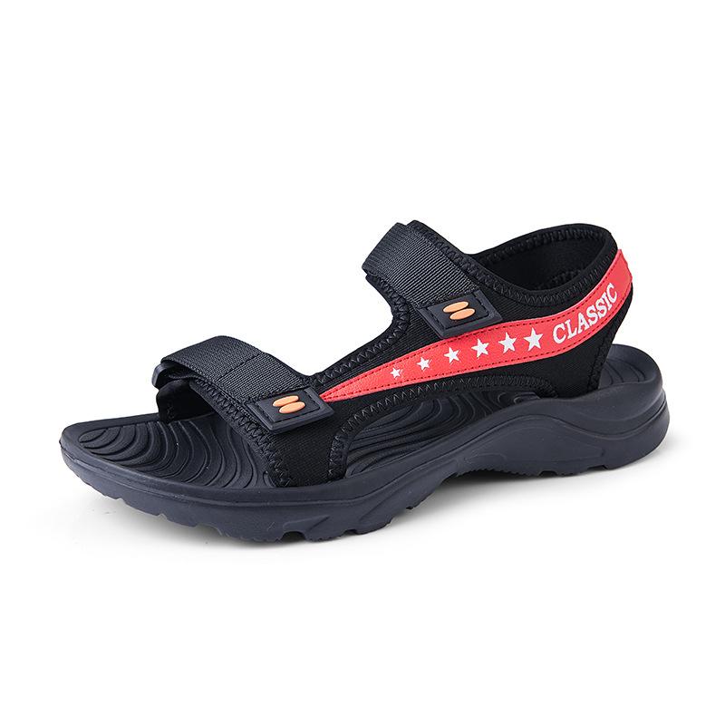 

Men s Summer 2026 Cross-Strap Velcro Sandals - Lightweight, Casual, Trendy Beach & Outdoor Sports Footwear 43