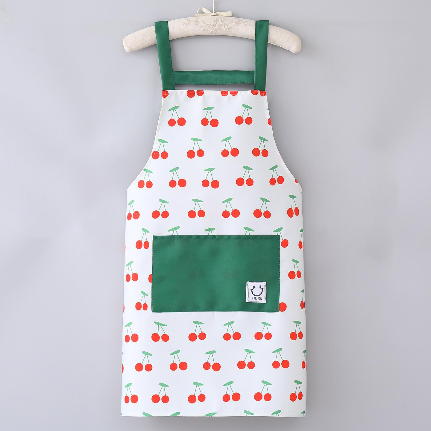 Japanese Cotton Linen Waist Apron - Breathable Canvas for Kitchen and Office