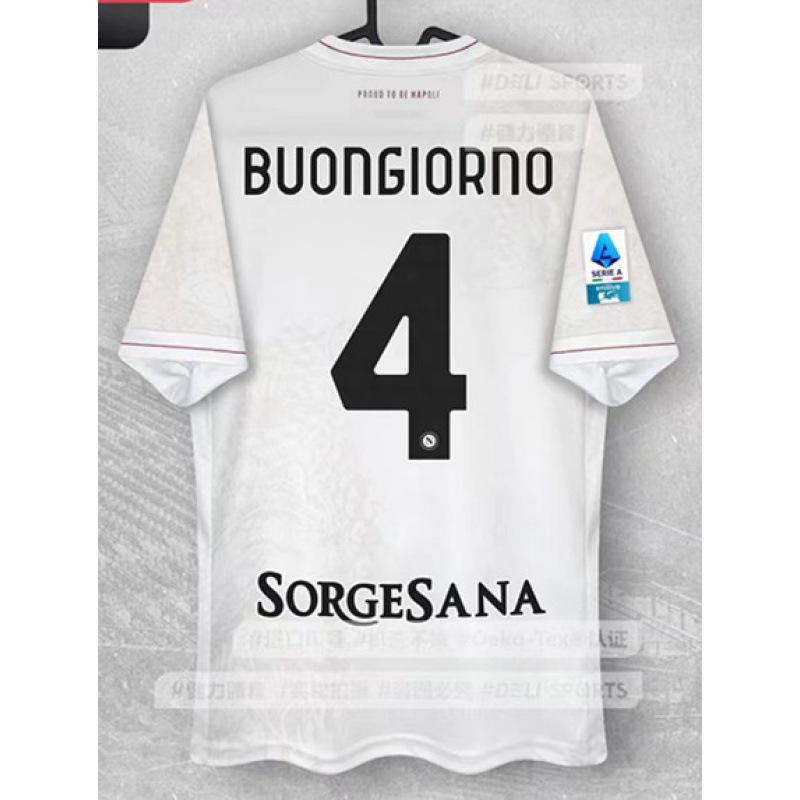 

2526 Home and Away De Bruyne Lukaku Metomina Vlahovic Ildiz jersey S