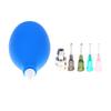 1Set Pottery Tools Rubber Squeeze Bottle With Plastic Steel Needle Precision Tip Applicator DIY Ceramic Painting Coloring Tools