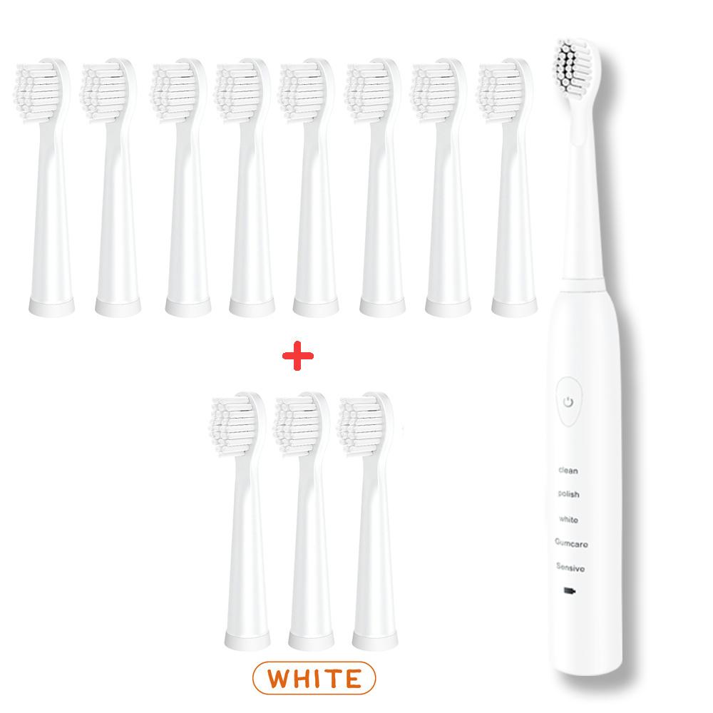 Powerful Ultrasonic Sonic Electric Toothbrush USB Charge Rechargeable Tooth Brushes Washable Electronic Whitening Teeth Brush