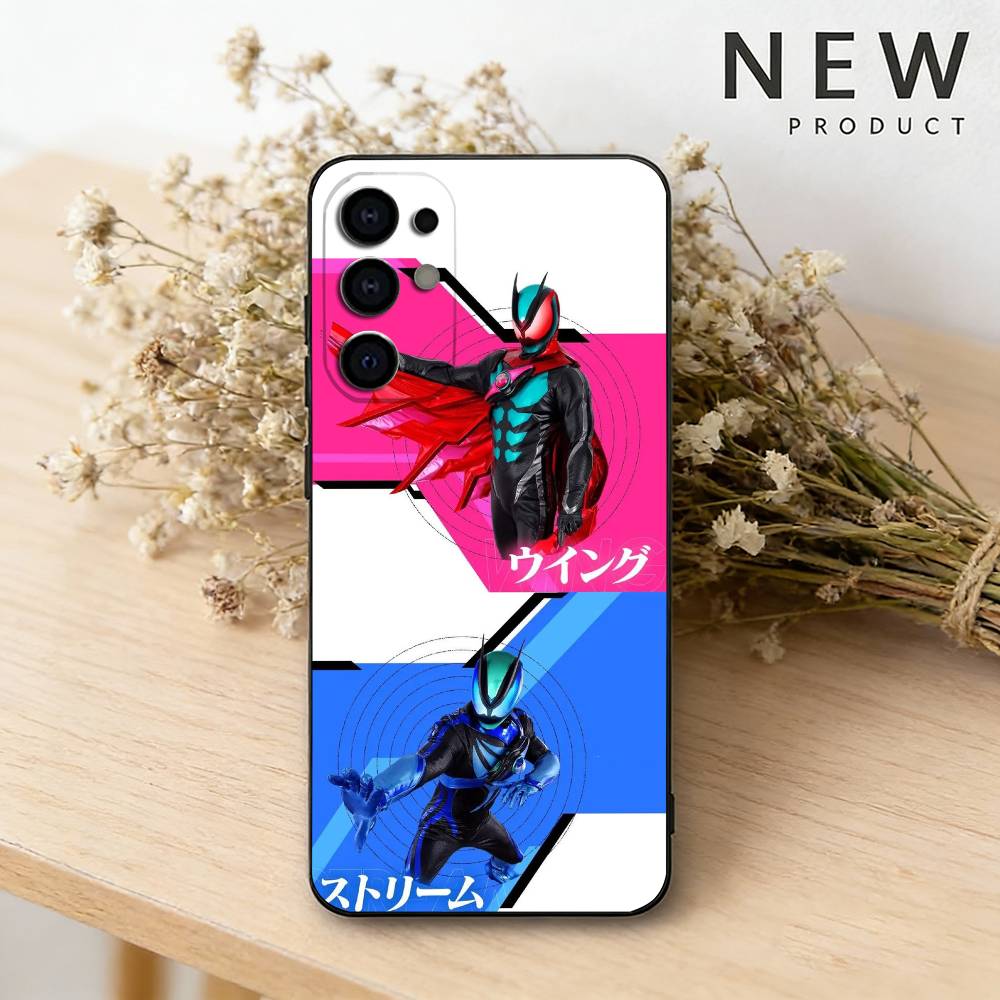 K-Kamen Rider ZeztzS Anime phone Case For Samsung S26,25,24,21,22,23,30,20,Ultra,Plus,Fe,Lite Black Soft Cover