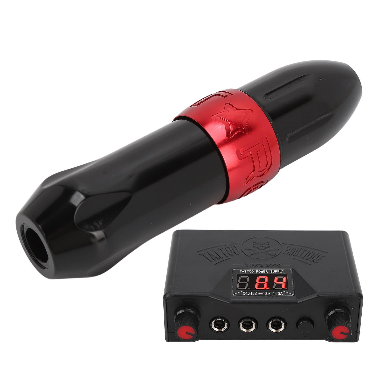 

Комплект роторной тату-ручки, профессиональный блок питания, зажимной шнур, педаль, мотор для тату-машинки US Plug