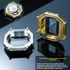 A168 Mod-Kit Stahlgehäuse Uhrenarmband Gehäuse Für G-SHOCK 3299 Casio A168WG Metalllünette Glas Wasserdichter Ring Armband Zubehör