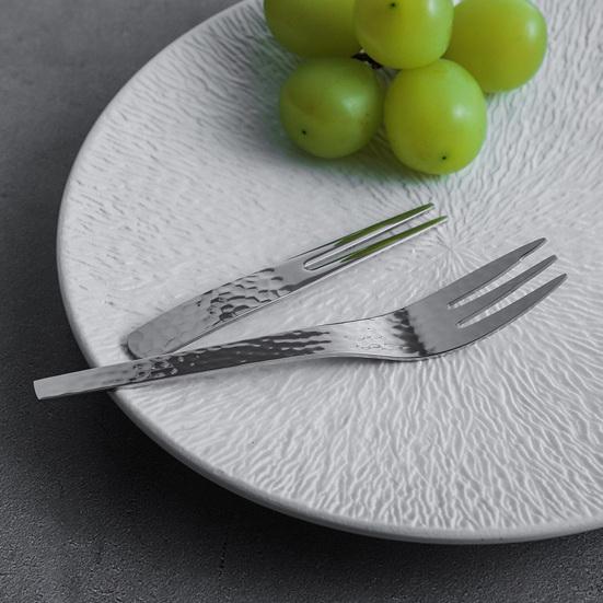 Rutschfestes Griff-Geschirrset mit Löffel und Gabel für Milchtee, Kaffee, Dessertschalen, Dicke 304 Edelstahl, einteilig geformtes Besteck für Zuhause