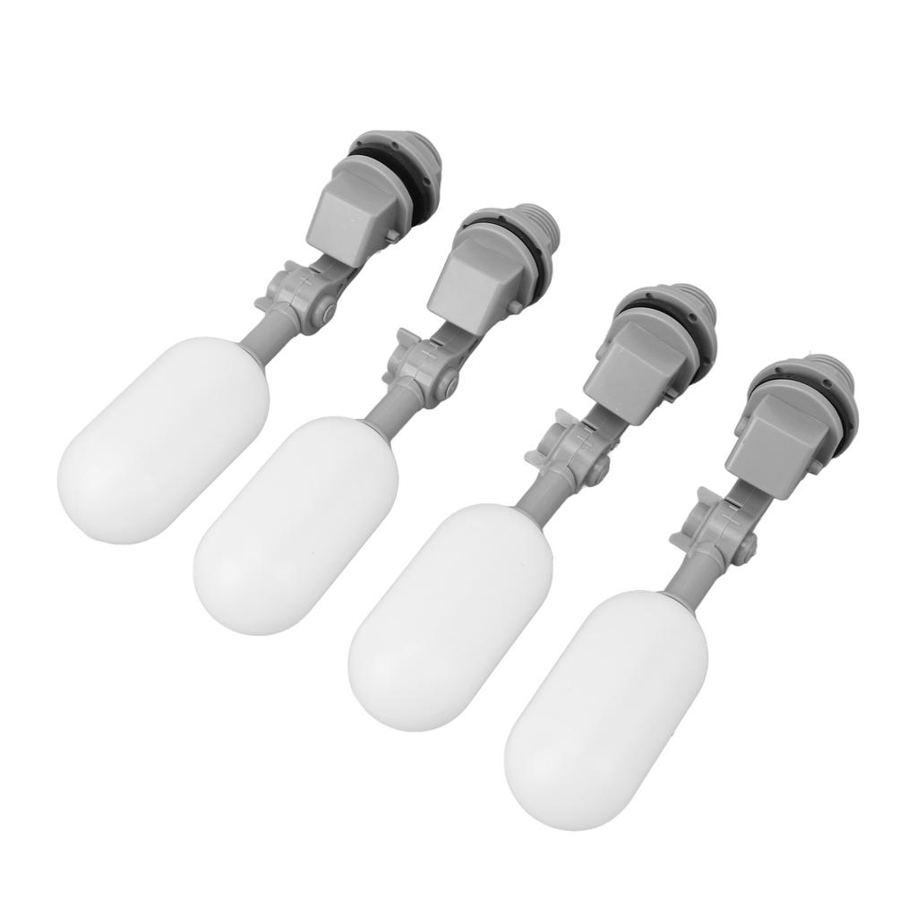 4PCS Float Ball Valve DN15 1/2 Inch ABS PE Water Tank Humidifier Mini Float Valve with Adjustable