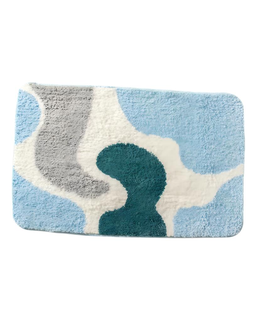 Bath Mat Floor Non Slip Soft Washable Door Entrance Rug Pad for Toilet Living Room Coffee