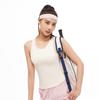 Juyitang 4D Peach Round Neck Anti-Exposure Yoga Vest
