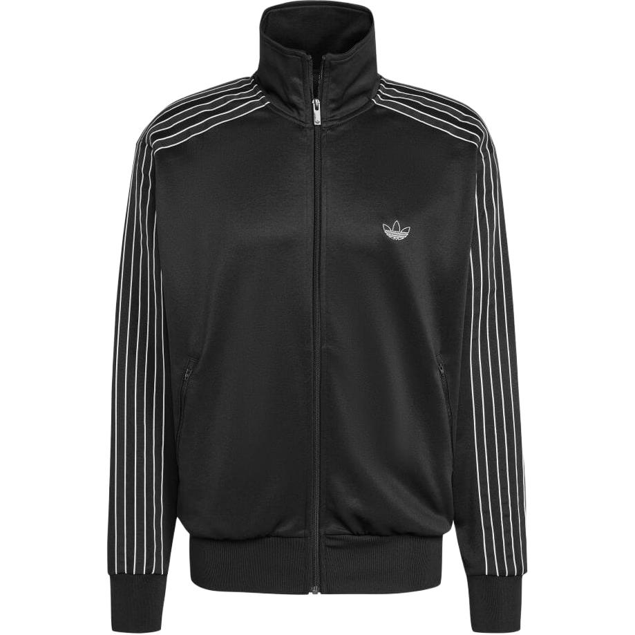 

Adidas Originals Firebird FW24 Trefoil Track Top Side Stripe Fashion Comfortable Soft Stand Collar Jacket Men Jacket Black IY4887 XS