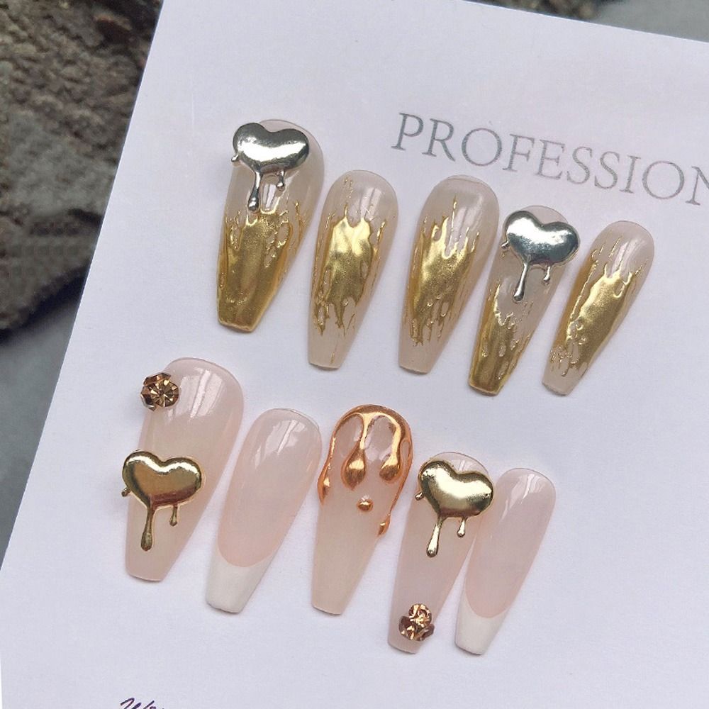 

Liquid Droplets Nail Charms Zinc Zinc Alloy Fingertips Decorations Manicure Accessories Nail Art Decoration XY165