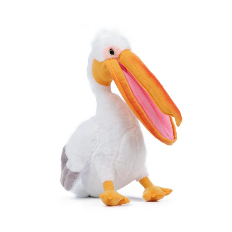 New Creative Doll Pelican Cute Plush Doll 32CM белый