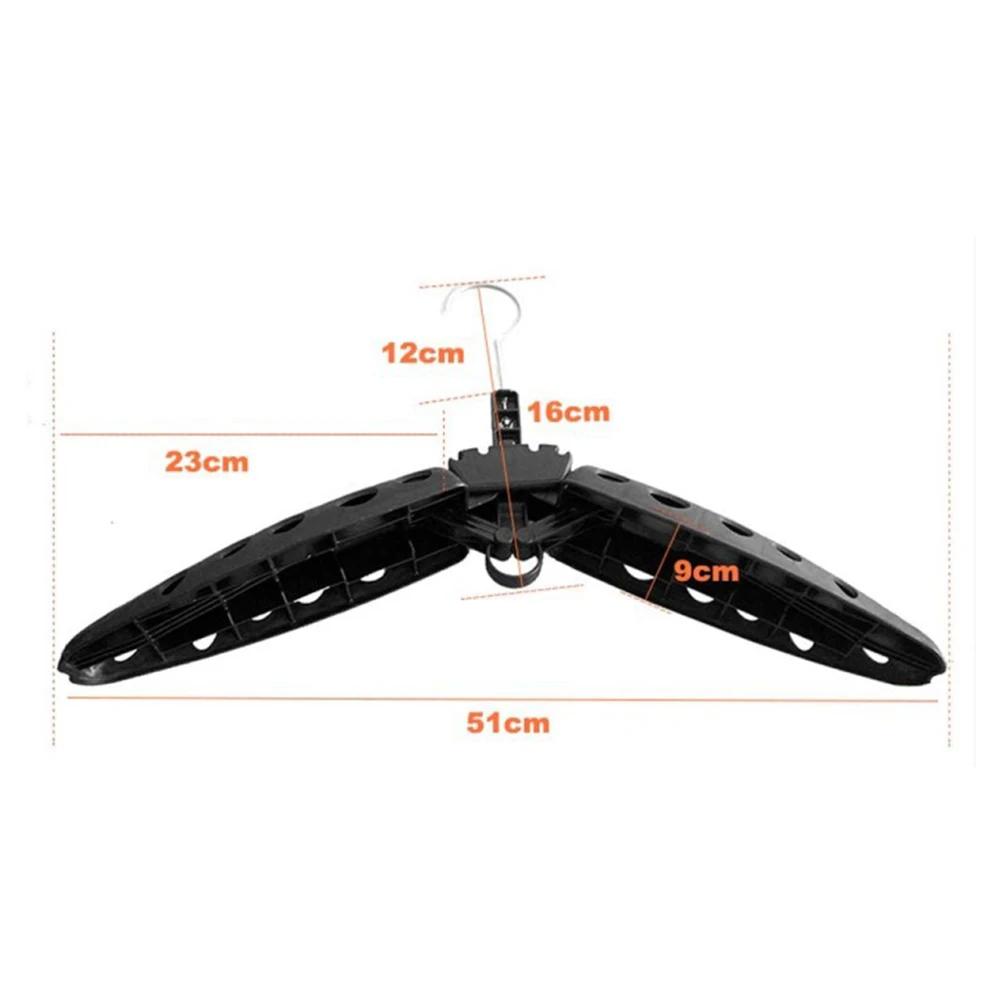 Foldable Wetsuit Hanger Diving Surf Drysuit Outdoor Travel Swimwear Hanger Stand Fast Dry Surf Diving Suit Thickened Drying Rack