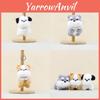 Adorable Plush Dog Keychain With Cute Pearl Necklace For Bags And Accessories