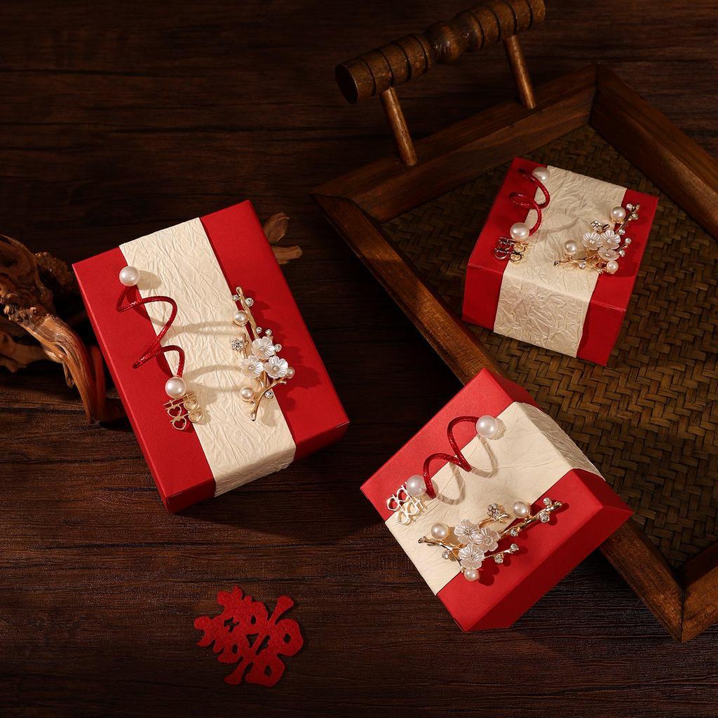 2025 Wedding Candy Gift Box - Elegant Chinese Favor for Tables