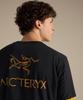 ARCTERYX Craig Sl Cotton Birdsward Ss Men'S - 24K Black / Atqfm09535