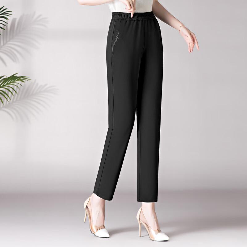 Women's Loose Straight-Leg Capri Pants