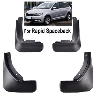 4x Mud Flaps Fender Splash Guards for Skoda Rapid Spaceback 2013-on Front Rear Mudguards Wheel Styling 2014 2015 2016 2017 2018